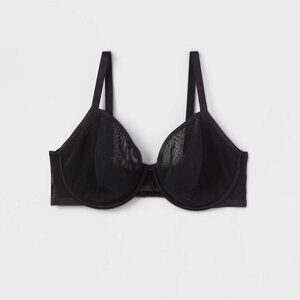 Women's Mesh Unlined Demi Bra - Auden  46C